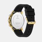 Dress Men Quartz Green Dial Chronograph Silicone Watch GW0913G4