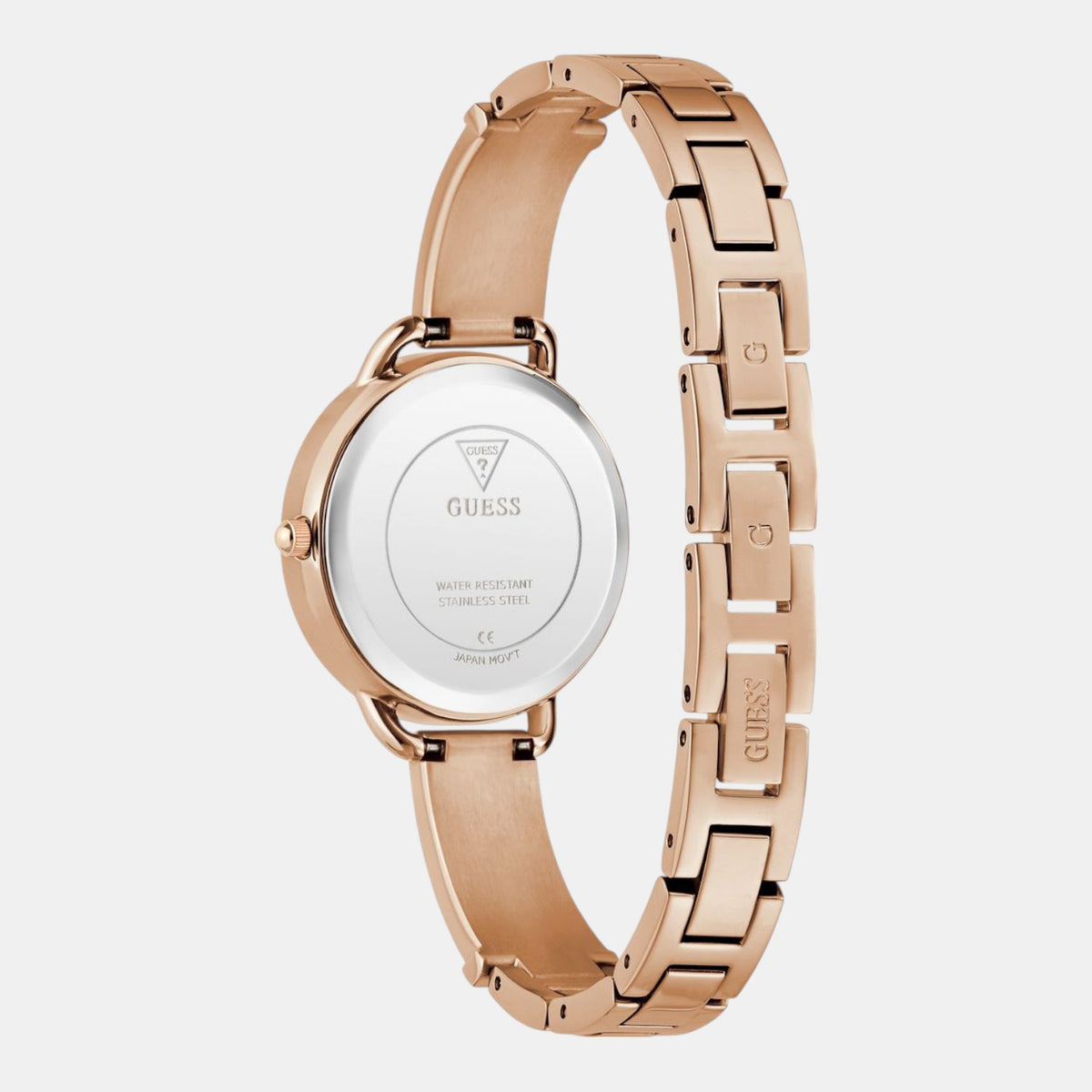 Gt Tri Bellini Women Quartz Rose Gold Dial Analog Stainless Steel Watch Gw0914L3