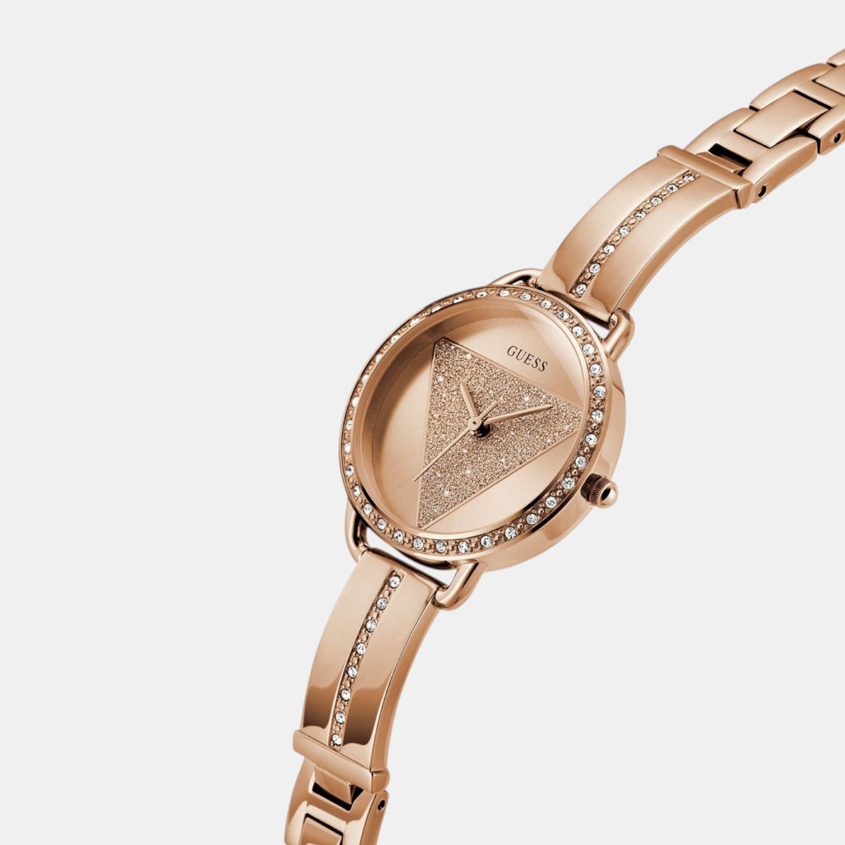 Gt Tri Bellini Women Quartz Rose Gold Dial Analog Stainless Steel Watch Gw0914L3