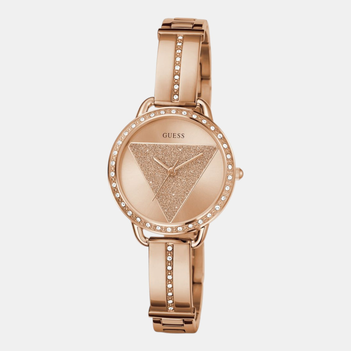 Gt Tri Bellini Women Quartz Rose Gold Dial Analog Stainless Steel Watch Gw0914L3