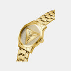 Guess Trend Men Quartz Champagne Dial Analog Stainless Steel Watch GW0915G1