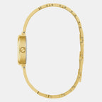 Women Quartz Champagne Dial Analog Stainless Steel Watch GW0924L2