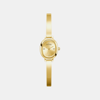 Women Quartz Champagne Dial Analog Stainless Steel Watch GW0924L2