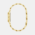 Veda Women Quartz Green Dial Analog Stainless Steel Watch GW0927L2