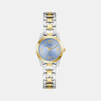 Gb Veda Women Quartz Blue Dial Analog Stainless Steel GW0927L3