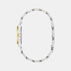 Veda Women Quartz Ice Blue Dial Analog Recycled Steel Watch GW0927L3