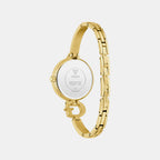 Giselle Women Quartz Champagne Dial Analog Stainless Steel Watch GW0929L2