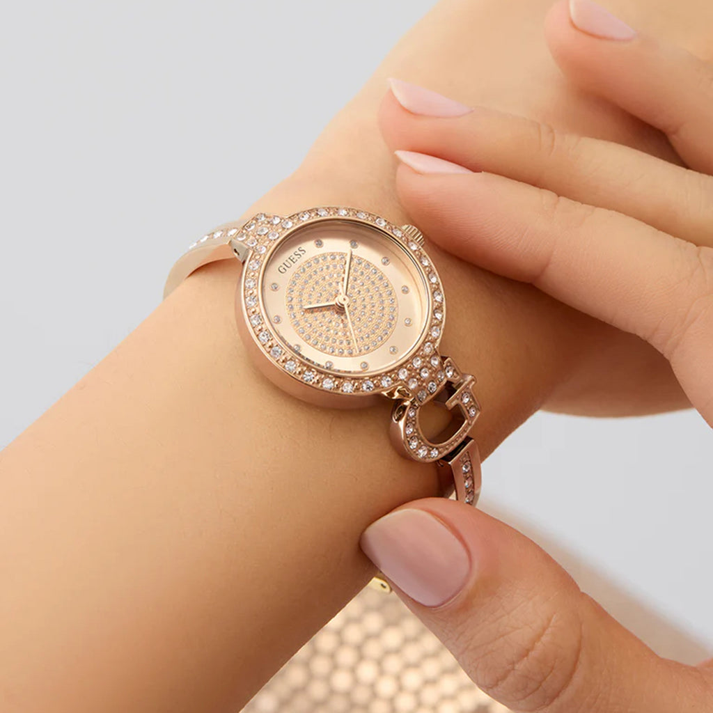 Gb Giselle Women Quartz Rose Gold Dial Analog Stainless Steel GW0929L3