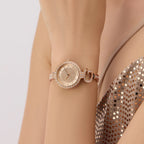 Gb Giselle Women Quartz Rose Gold Dial Analog Stainless Steel GW0929L3