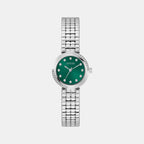 Clara Women Quartz Green Dial Analog Recycled Steel Watch GW0930L1