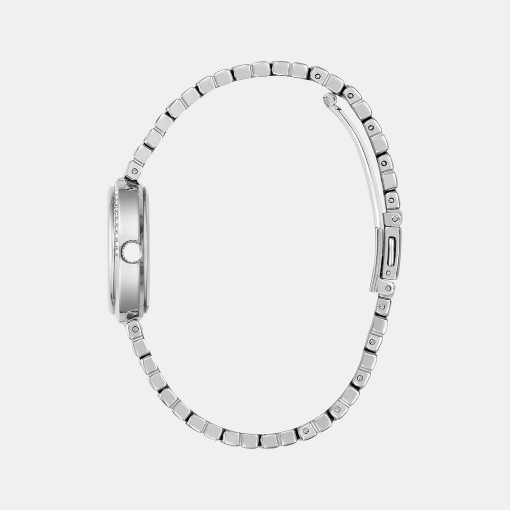 Clara Women Quartz Green Dial Analog Recycled Steel Watch GW0930L1