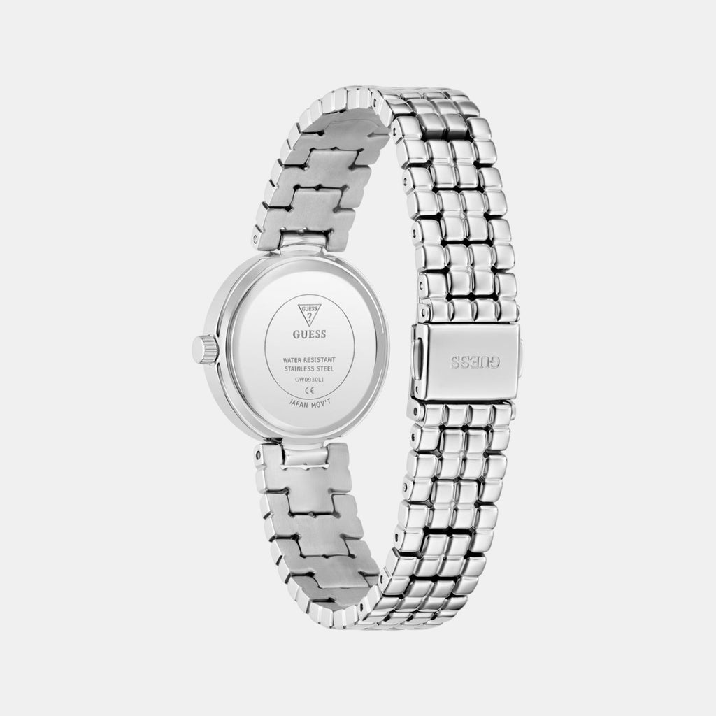 Clara Women Quartz Green Dial Analog Recycled Steel Watch GW0930L1