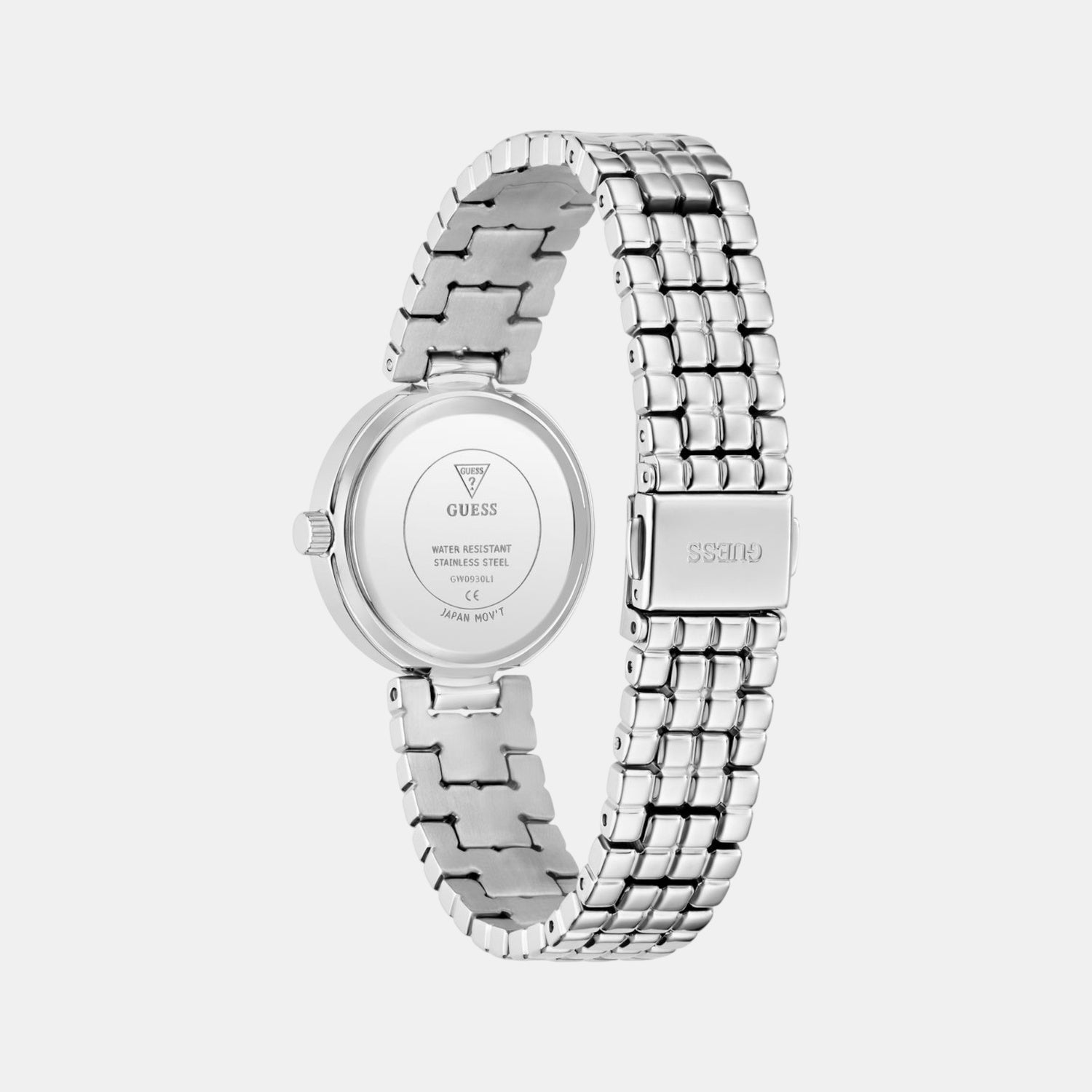 Clara Women Quartz Green Dial Analog Recycled Steel Watch GW0930L1