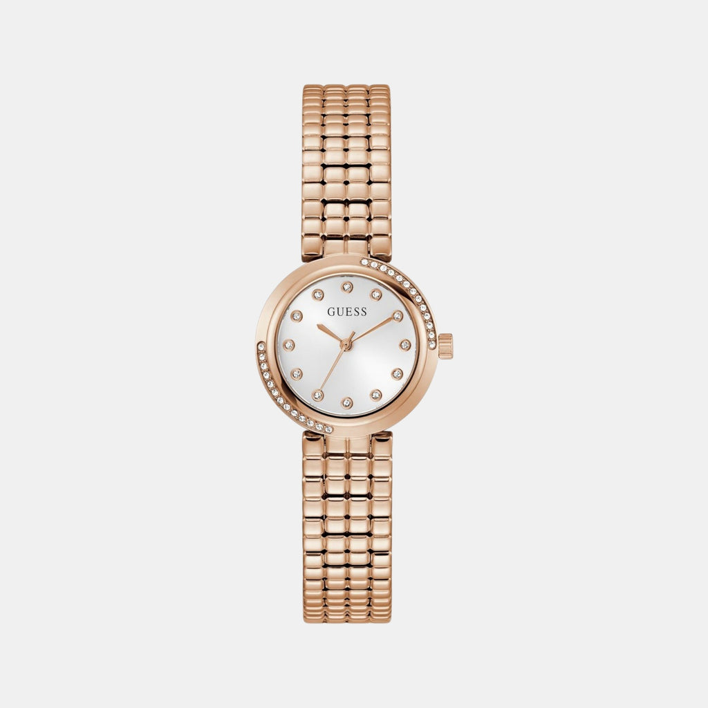 Gb Clara Women Quartz White Dial Analog Stainless Steel GW0930L3