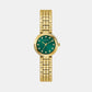 Clara Women Quartz Green Dial Analog Stainless Steel Watch GW0930L6
