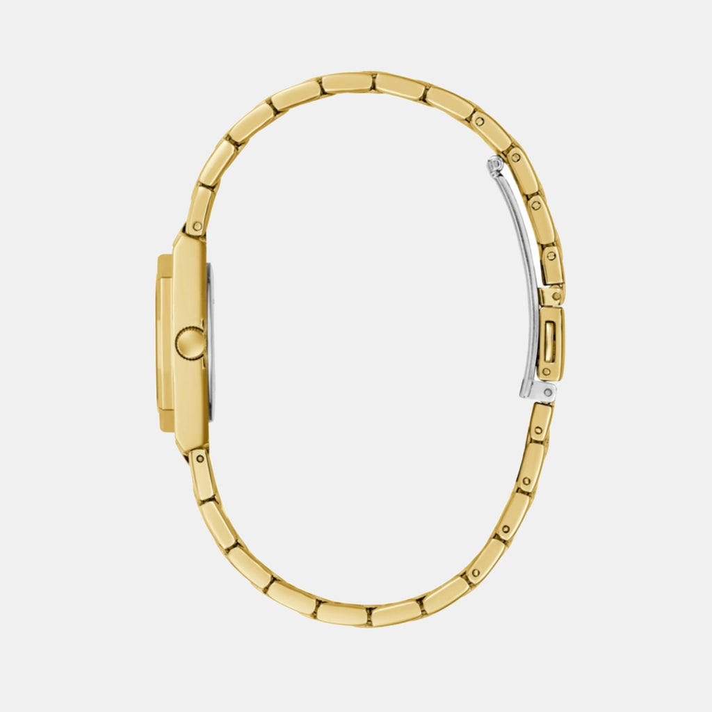 Women Quartz Rose Gold Dial Analog Stainless Steel Watch GW0931L2