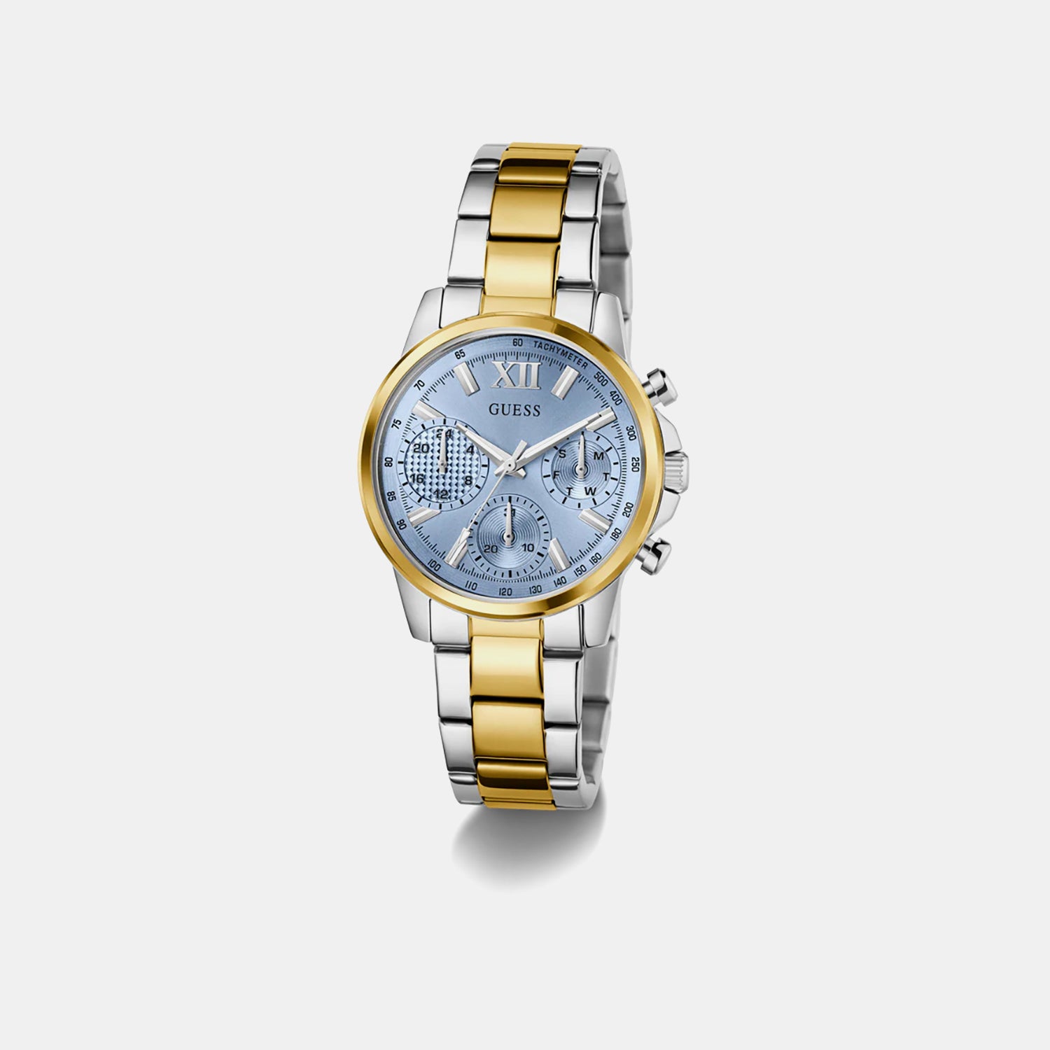 Bailey Women Quartz Blue Dial Multi-Function Stainless Steel Watch GW0933L3