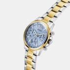 Bailey Women Quartz Blue Dial Multi-Function Stainless Steel Watch GW0933L3