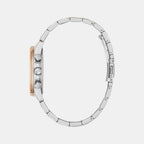 Dress Women Quartz Red Dial Multi-Function Stainless Steel Watch GW0933L5