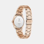 Alice Women Quartz Red Dial Analog Recycled Steel Watch GW0934L5