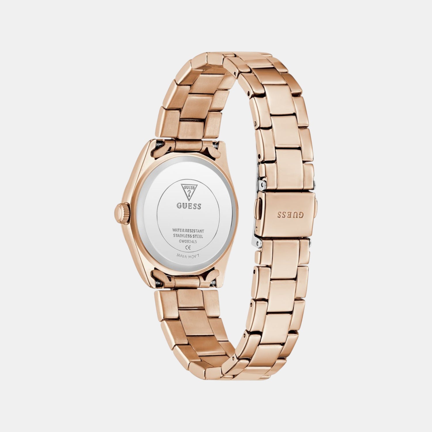 Alice Women Quartz Red Dial Analog Recycled Steel Watch GW0934L5