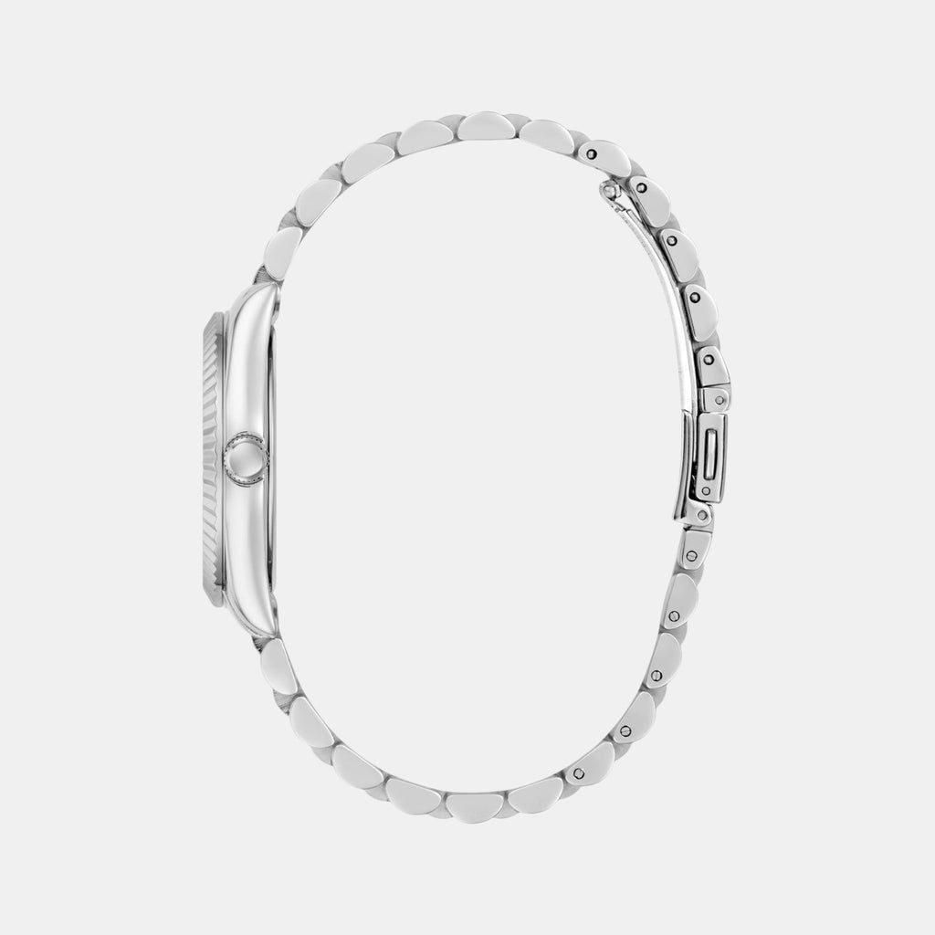 Jada Women Quartz Ice Blue Dial Analog Recycled Steel Watch GW0936L1