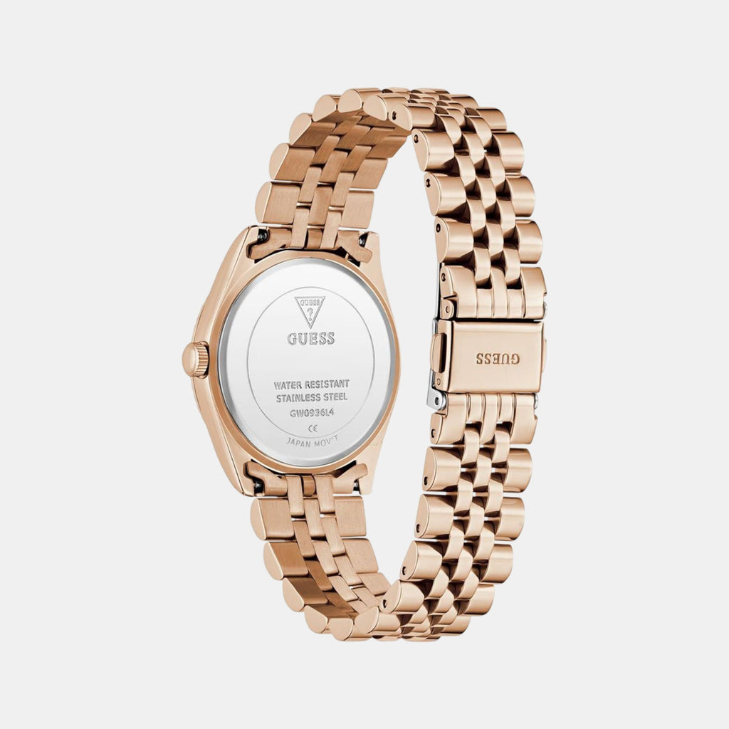 Jada Women Quartz White Dial Analog Recycled Steel Watch GW0936L4