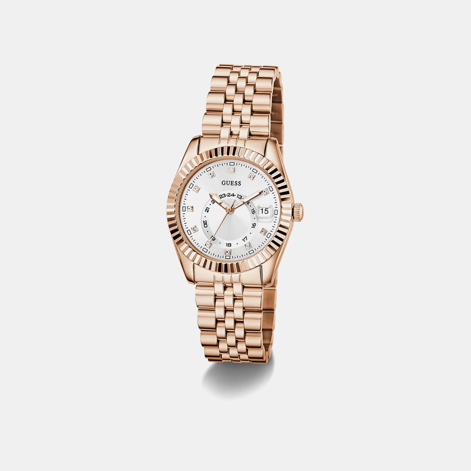 Gd Jada Women Quartz White Dial Analog Stainless Steel GW0936L4