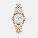 Jada Women Quartz White Dial Analog Recycled Steel Watch GW0936L4