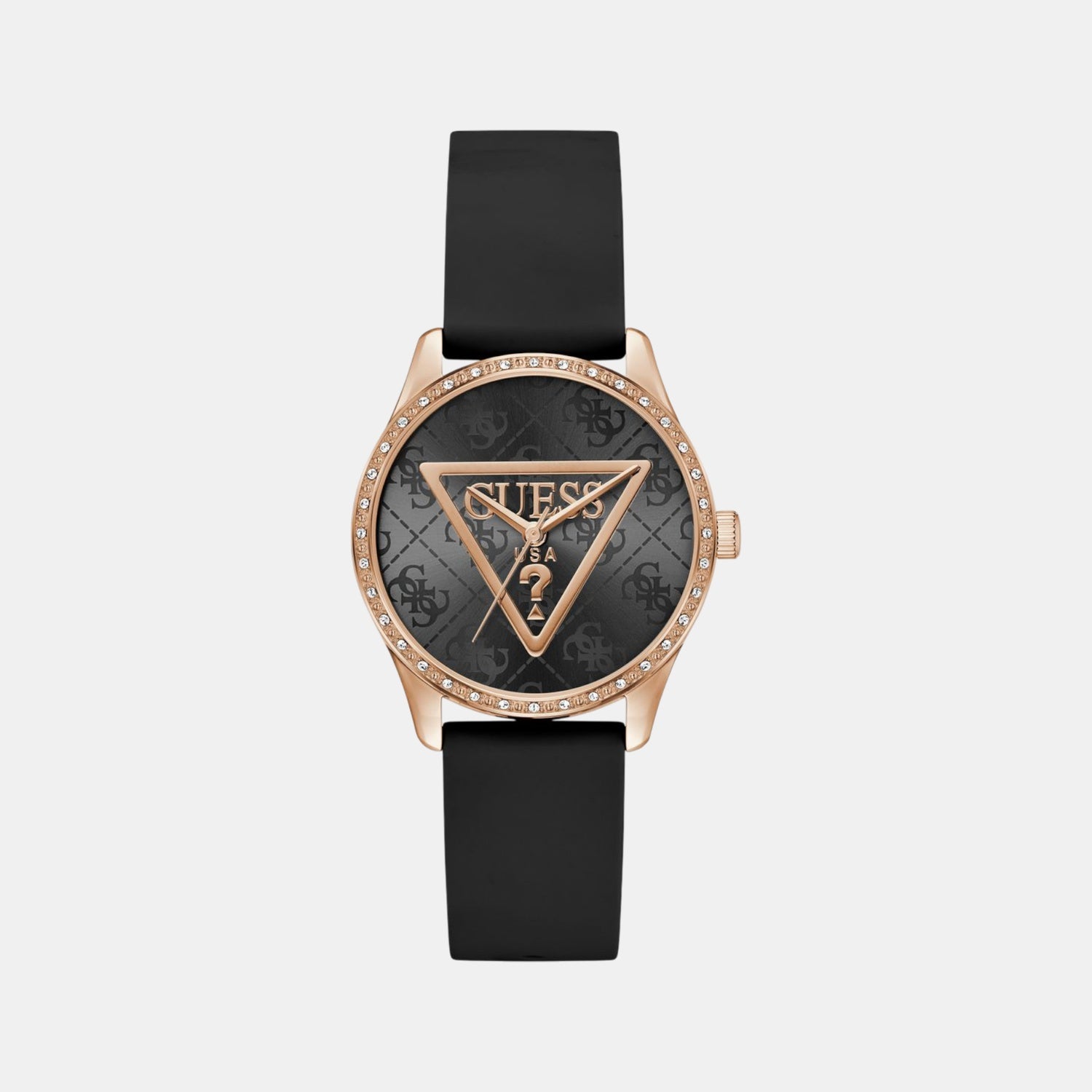 Roxy Women Quartz Black Dial Analog Silicone Watch GW0942L3