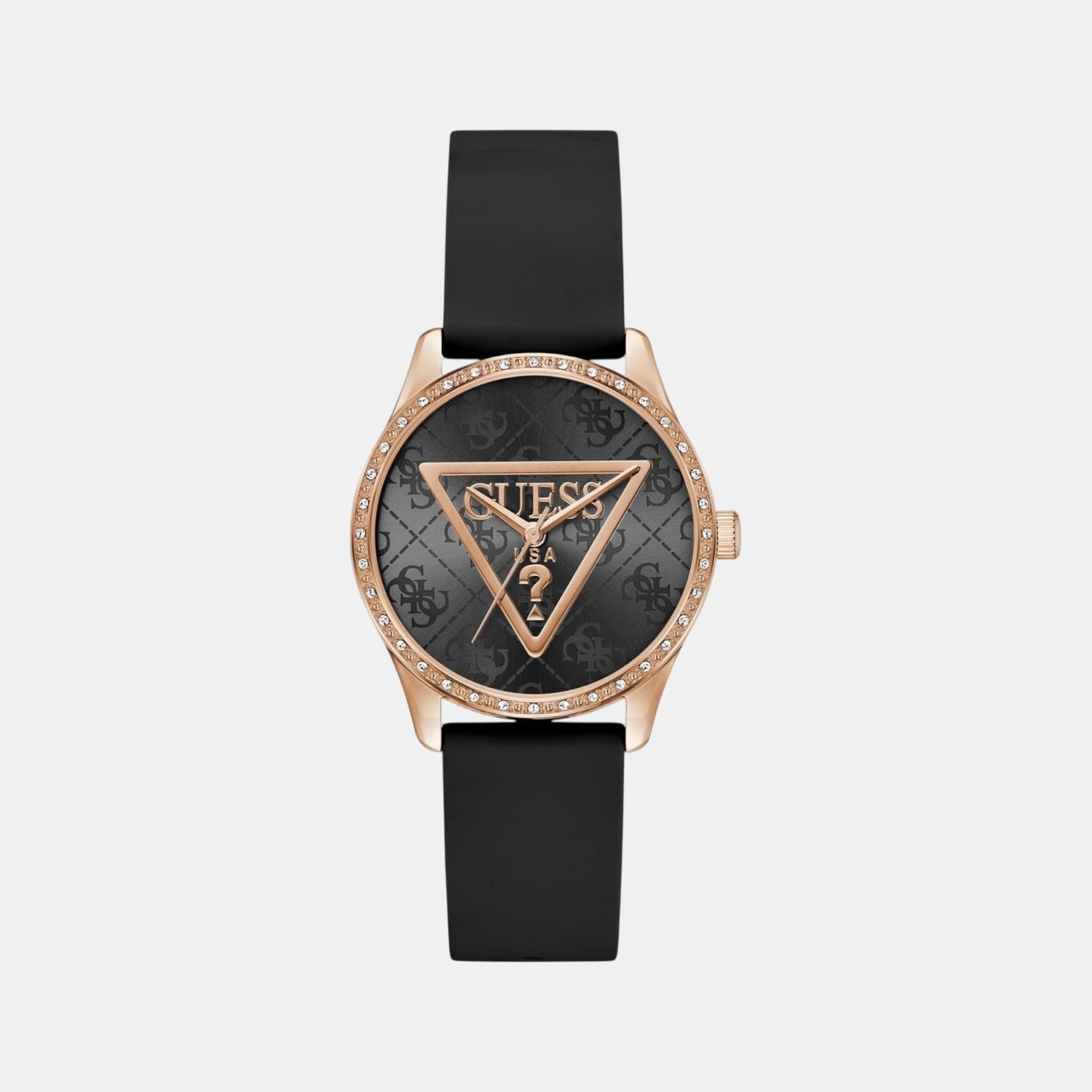 Roxy Women Quartz Black Dial Analog Silicone Watch GW0942L3