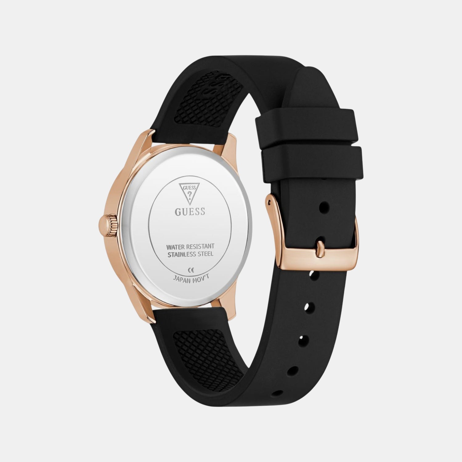 Roxy Women Quartz Black Dial Analog Silicone Watch GW0942L3