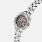 Guess Trend Women Quartz Silver Dial Analog Stainless Steel Watch GW0944L1