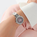 Guess Trend Women Quartz Silver Dial Analog Stainless Steel Watch GW0944L1