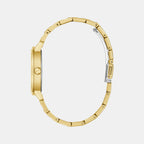 Guess Trend Women Quartz Champagne Dial Analog Stainless Steel Watch GW0944L2