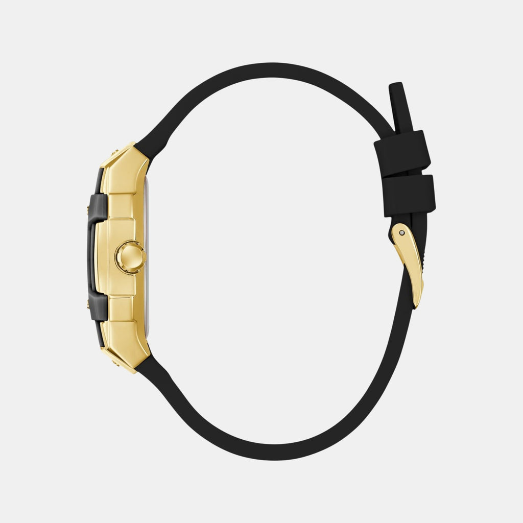 Phoenix Women Quartz Champagne Dial Multi-Function Silicone Watch GW0945L2