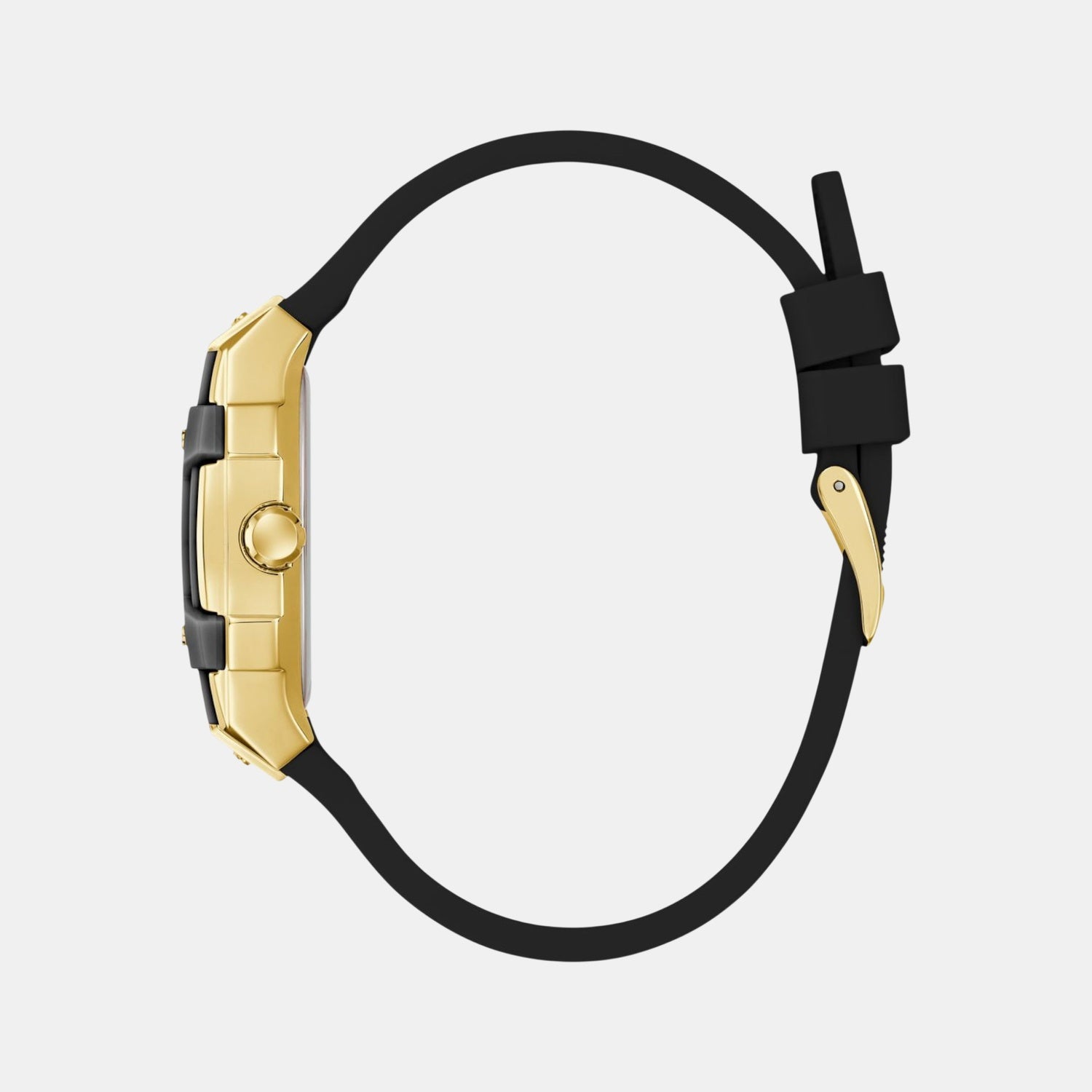 Phoenix Women Quartz Champagne Dial Multi-Function Silicone Watch GW0945L2