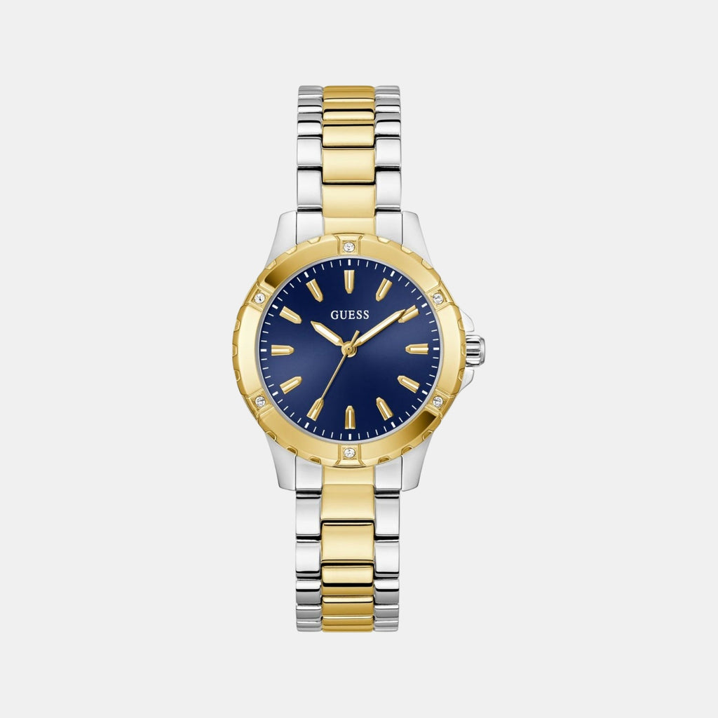 Gs Mist Women Quartz Blue Dial Analog Stainless Steel GW0948L3