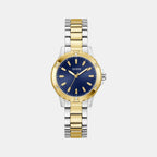 Gs Mist Women Quartz Blue Dial Analog Stainless Steel GW0948L3