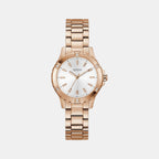 Gs Mist Women Quartz White Dial Analog Stainless Steel GW0948L5