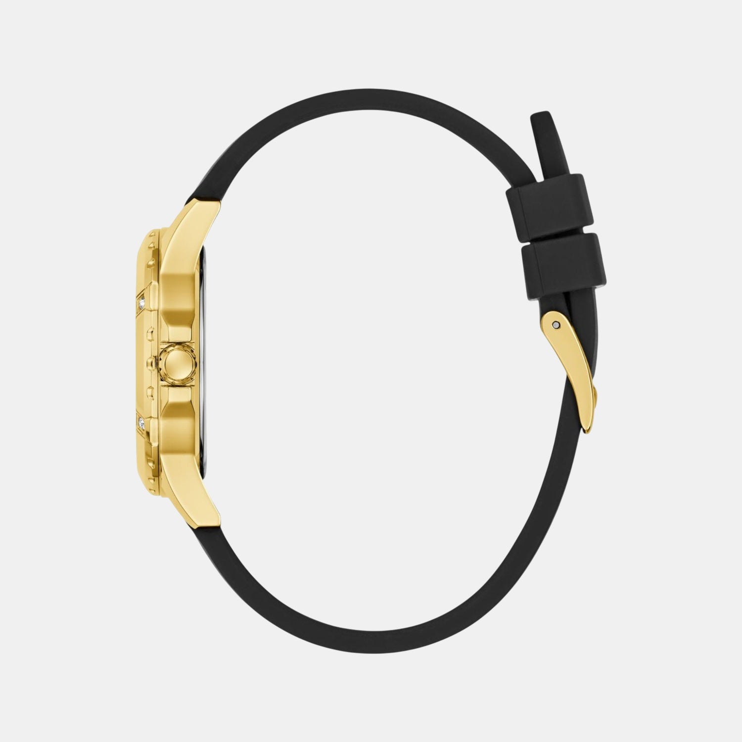 Mist Women Quartz Green Dial Analog Silicone Watch GW0949L2