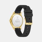 Mist Women Quartz Green Dial Analog Silicone Watch GW0949L2