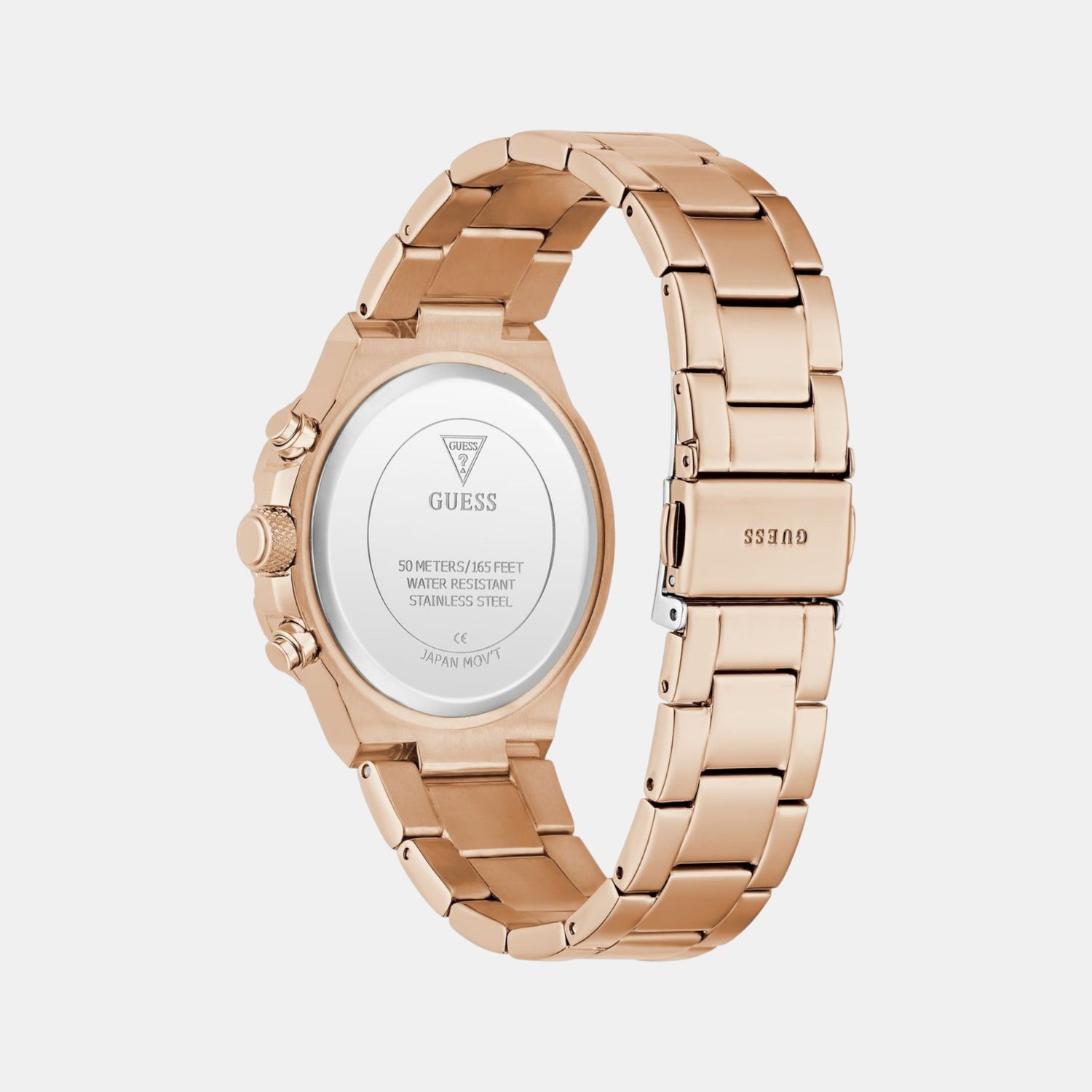 Harlow Women Quartz Ombre Dial Multi-Function Stainless Steel Watch GW0950L4