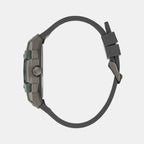 Men Quartz Grey Dial Multi-Function Stainless Steel Watch GW0956G3