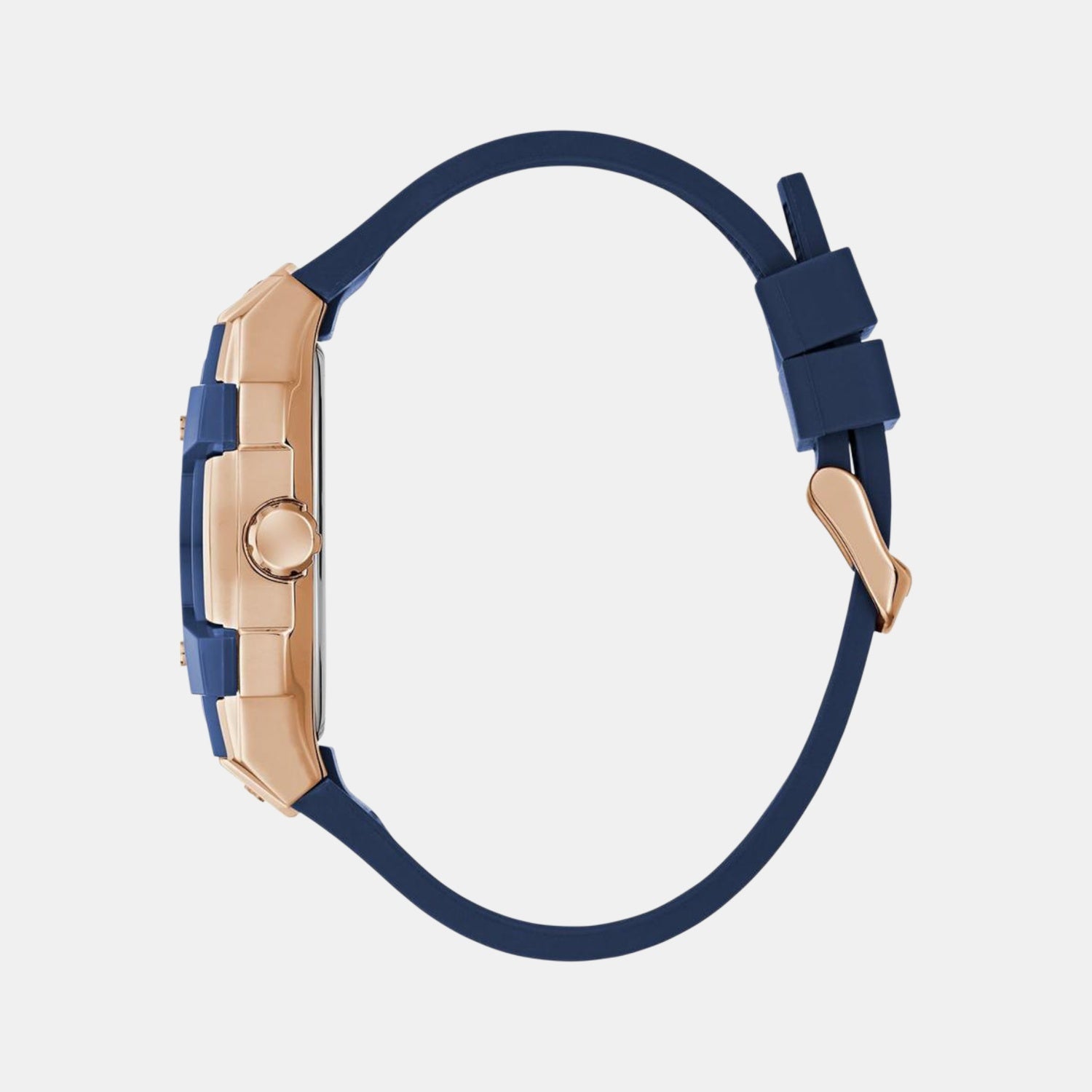 Phoenix Men Quartz Blue Dial Multi-Function Silicone Watch GW0956G4