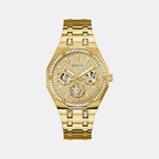 Kryptonite Men Quartz Champagne Dial Multi-Function Recycled Steel Watch GW0960G2