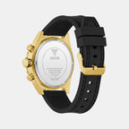 Sport Men Quartz Green Dial Chronograph Silicone Watch GW0967G2