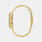 Cliff Men Quartz Blue Dial Analog Stainless Steel Watch GW0968G2