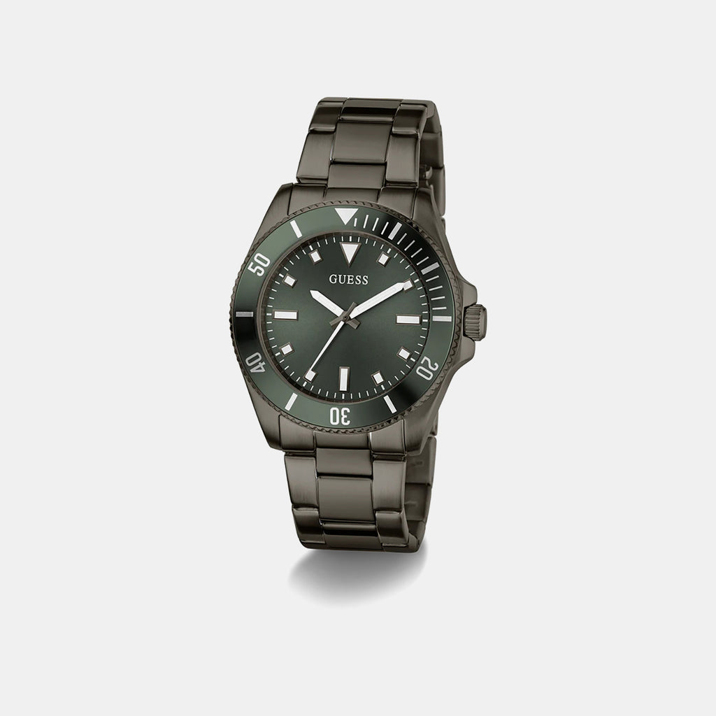 Gs Cliff Men Quartz Green Dial Analog Stainless Steel GW0968G3
