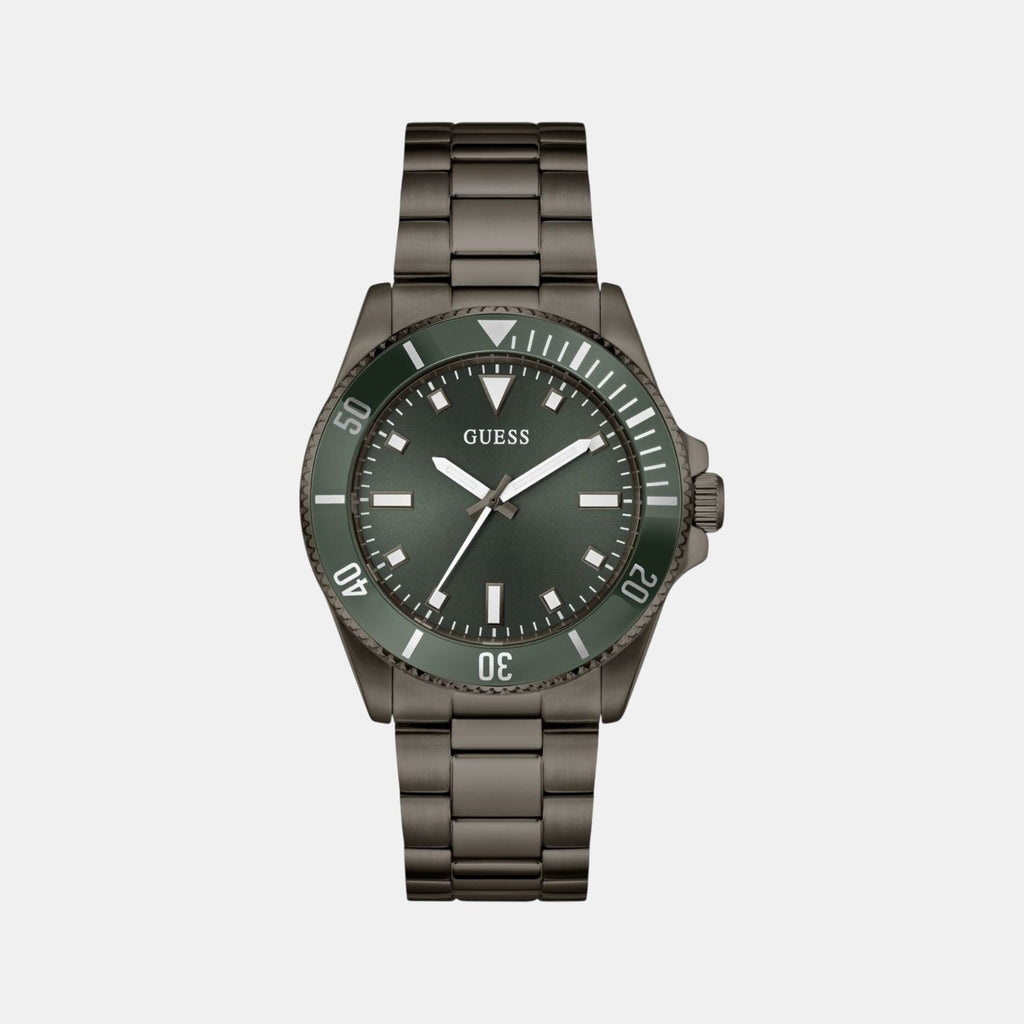 Gs Cliff Men Quartz Green Dial Analog Stainless Steel GW0968G3